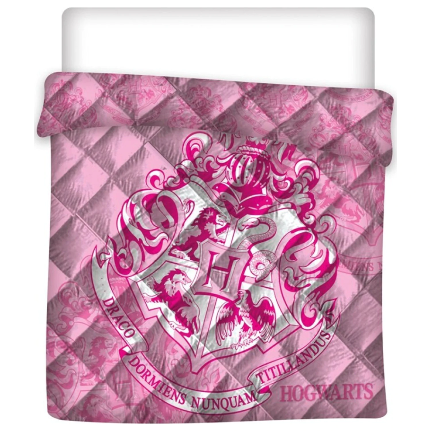 Harry Potter Hogwarts Pink steppelt ágytakaró termékfotó
