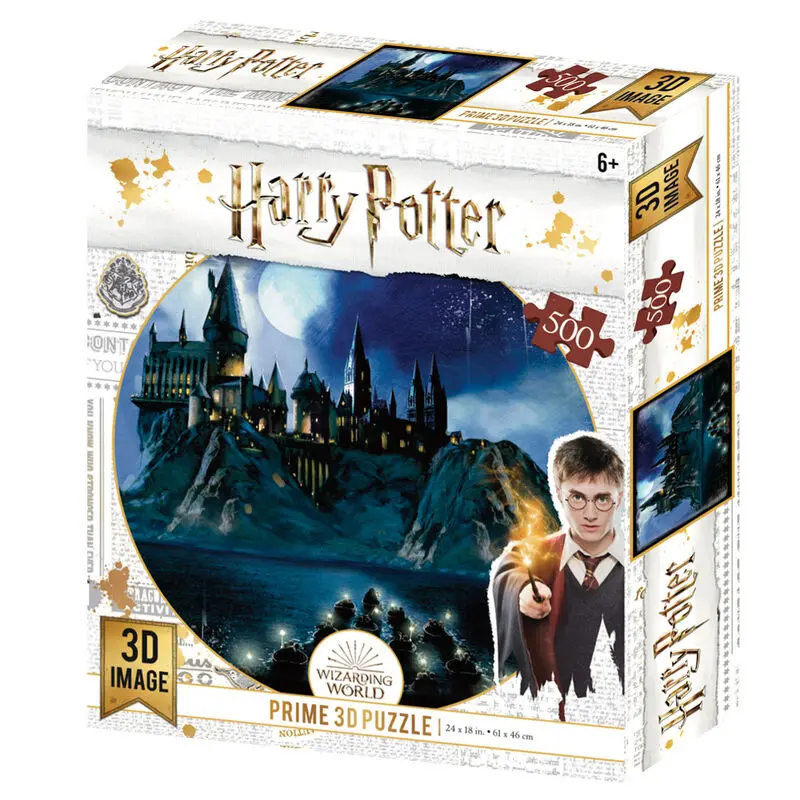 Harry Potter Hogwarts Prime 3D puzzle 500db-os termékfotó