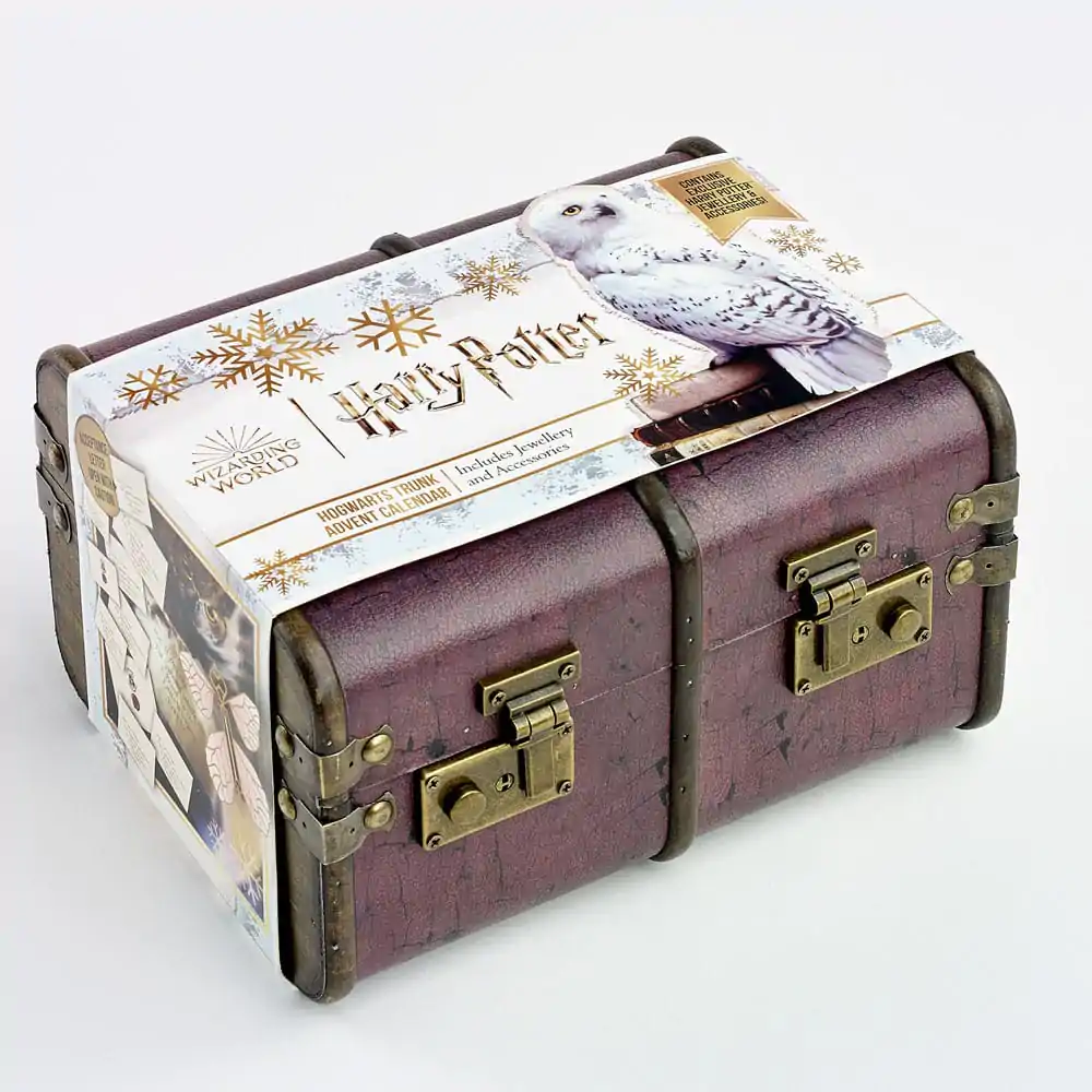 Harry Potter Hogwarts Trunk adventi naptár kalendárium ékszerekkel és kiegészítőkkel termékfotó