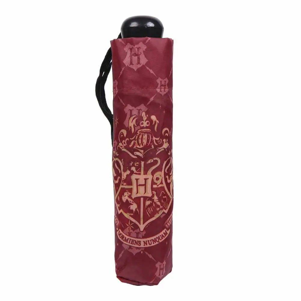 Harry Potter Hogwarts vörös manuálisan állítható esernyő termékfotó