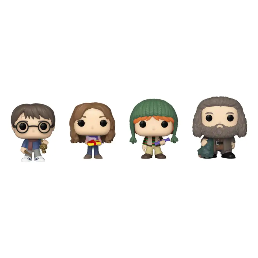 Harry Potter Holiday 2024 Pocket Funko POP! Vinyl Keychains 4-Pack Tree Holiday Box 4 cm termékfotó