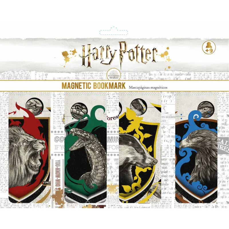 Harry Potter House mágneses könyvjelző csomag termékfotó