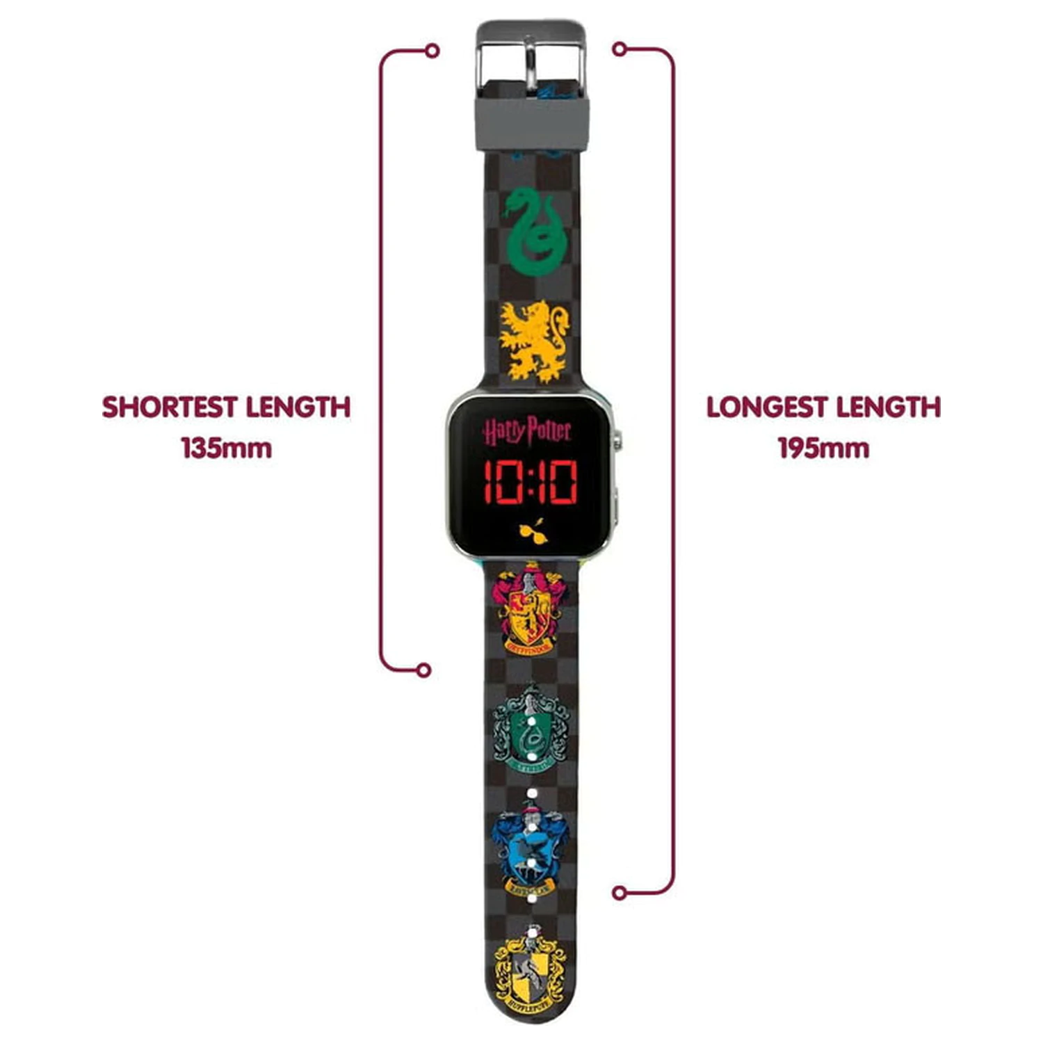 Harry Potter Houses digitális LED karóra termékfotó