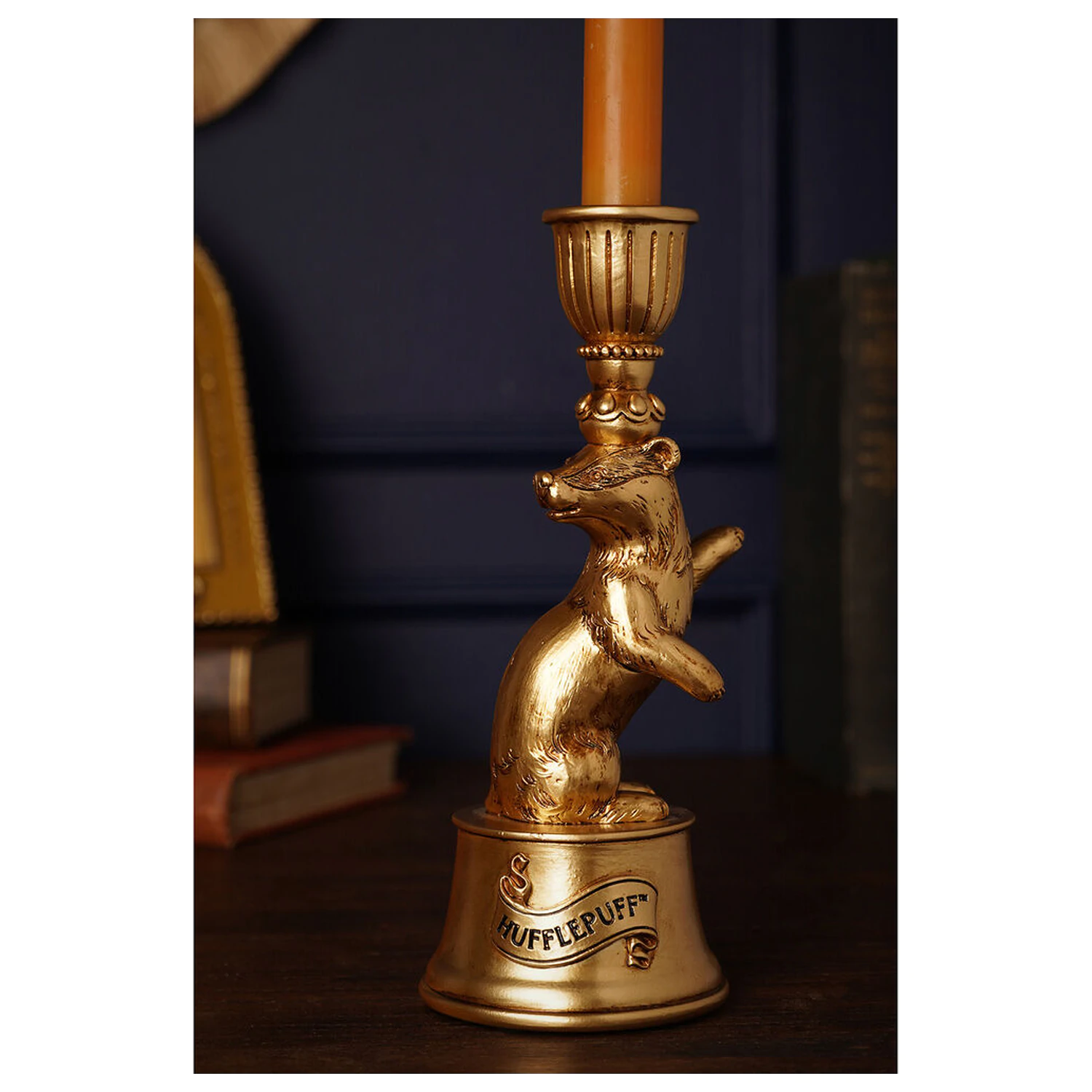 Harry Potter Hufflepuff Badger 3D gyertyatartó  termékfotó