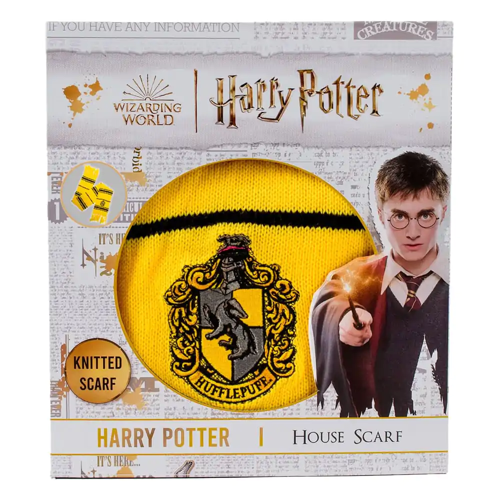 Harry Potter Hufflepuff Bold Stripes (Boxed) kendő sál 160 cm termékfotó