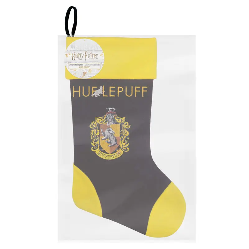 Harry Potter Hufflepuff karácsonyi zokni termékfotó