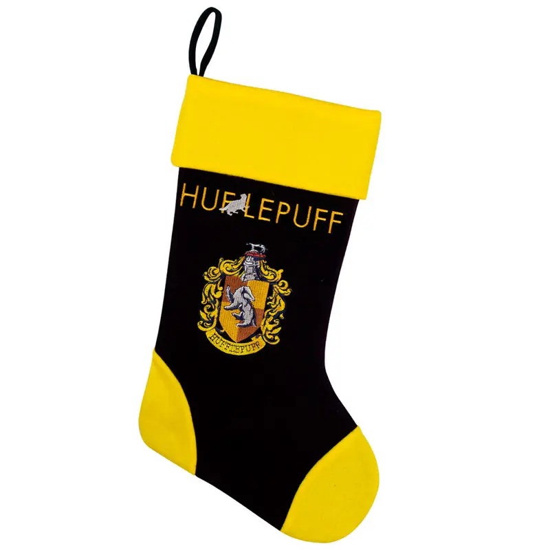 Harry Potter Hufflepuff karácsonyi zokni termékfotó