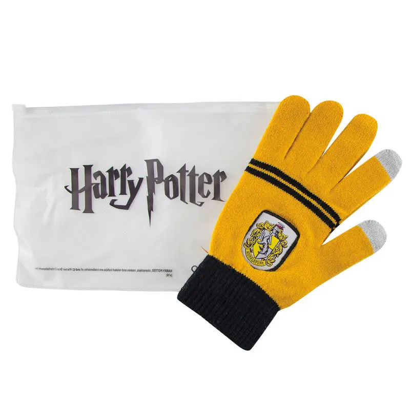 Harry Potter Hufflepuff képernyő érintős kesztyű termékfotó