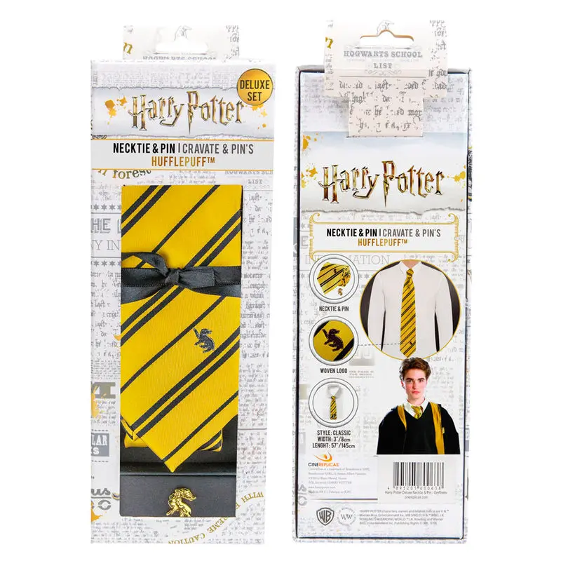 Harry Potter Hufflepuff nyakkendő termékfotó
