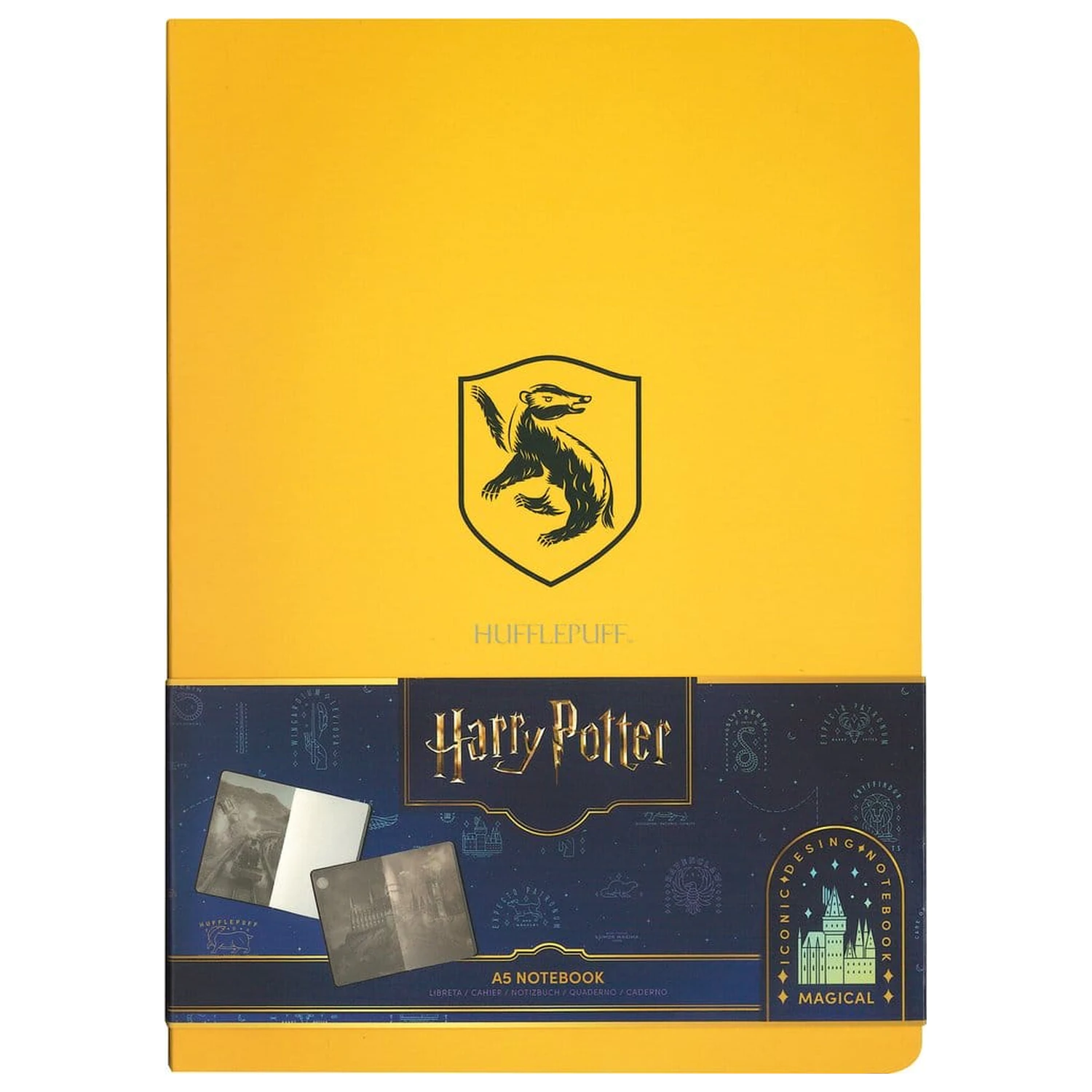 Harry Potter Hugrabug jegyzetfüzet 21 cm termékfotó