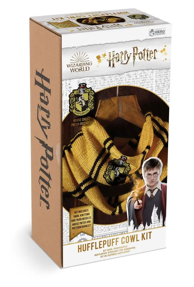 Harry Potter Hugrabug sál kötő készlet termékfotó