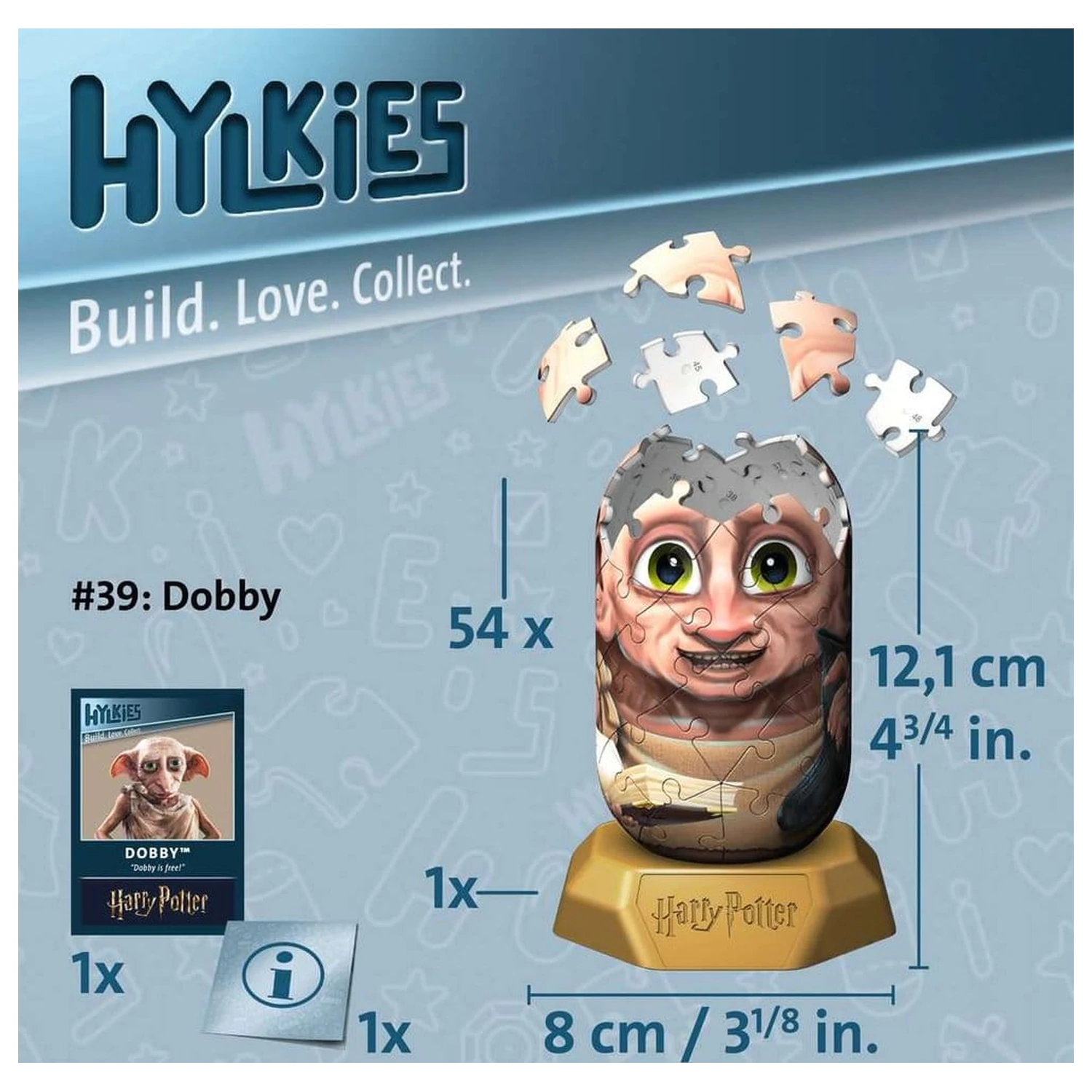 Harry Potter Hylkies 3D puzzle #39 Dobby 12 cm termékfotó