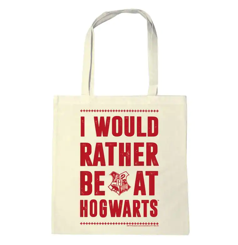 Harry Potter I Would Rather Be At Hogwarts bevásárlótáska termékfotó