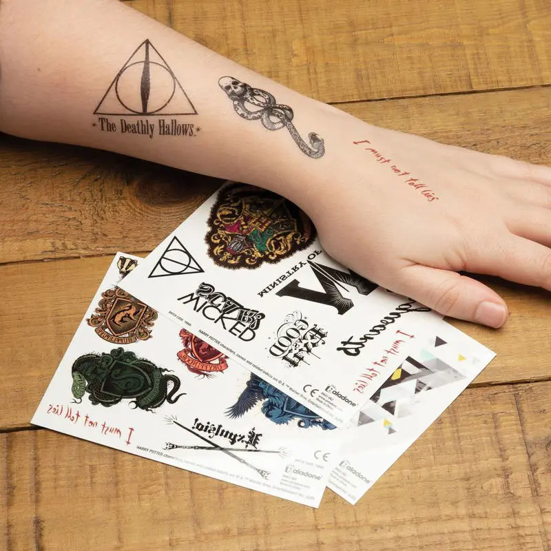 Harry Potter ideőleges tetoválások termékfotó
