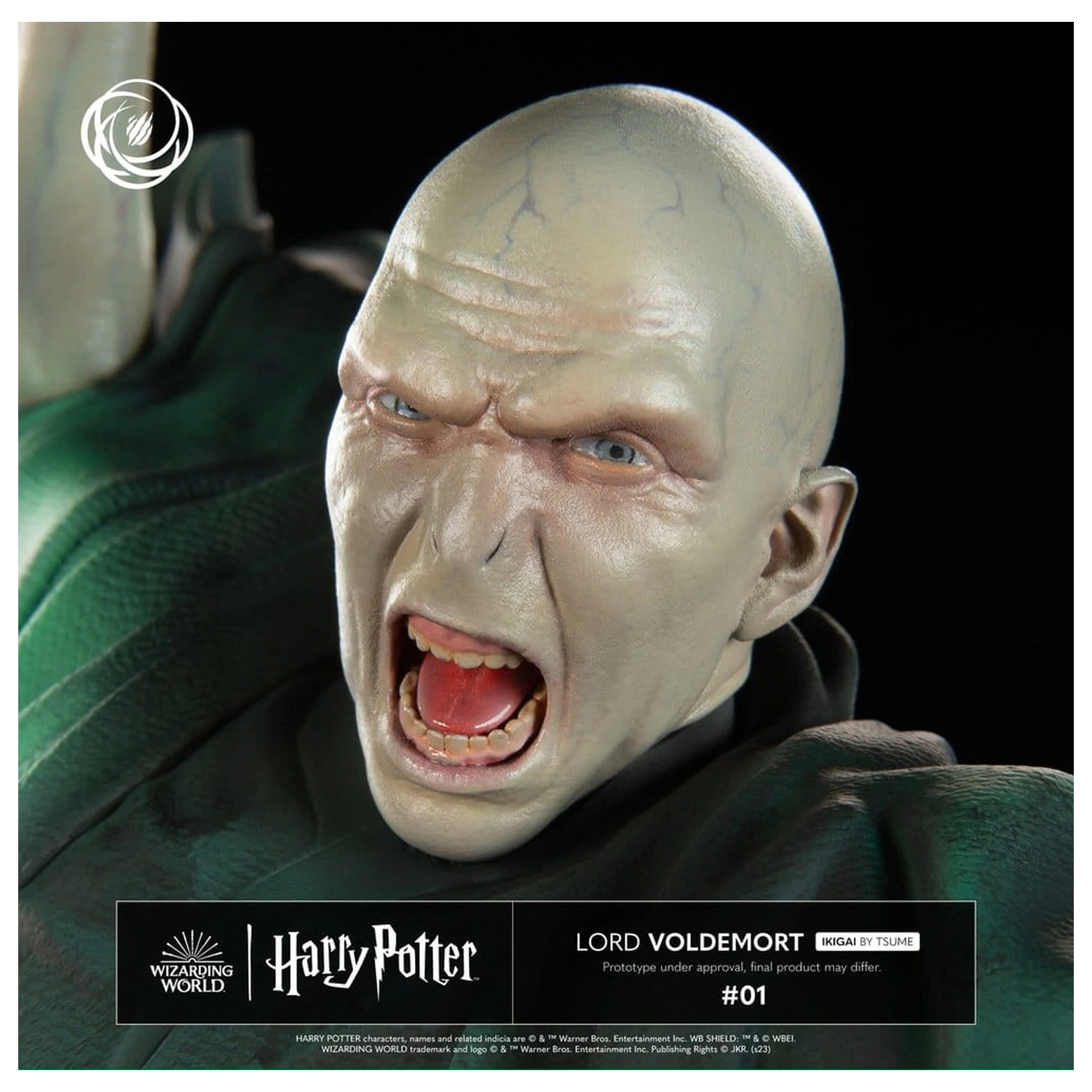 Harry Potter IKIGAI figura 1/6 Lord Voldemort 32 cm termékfotó