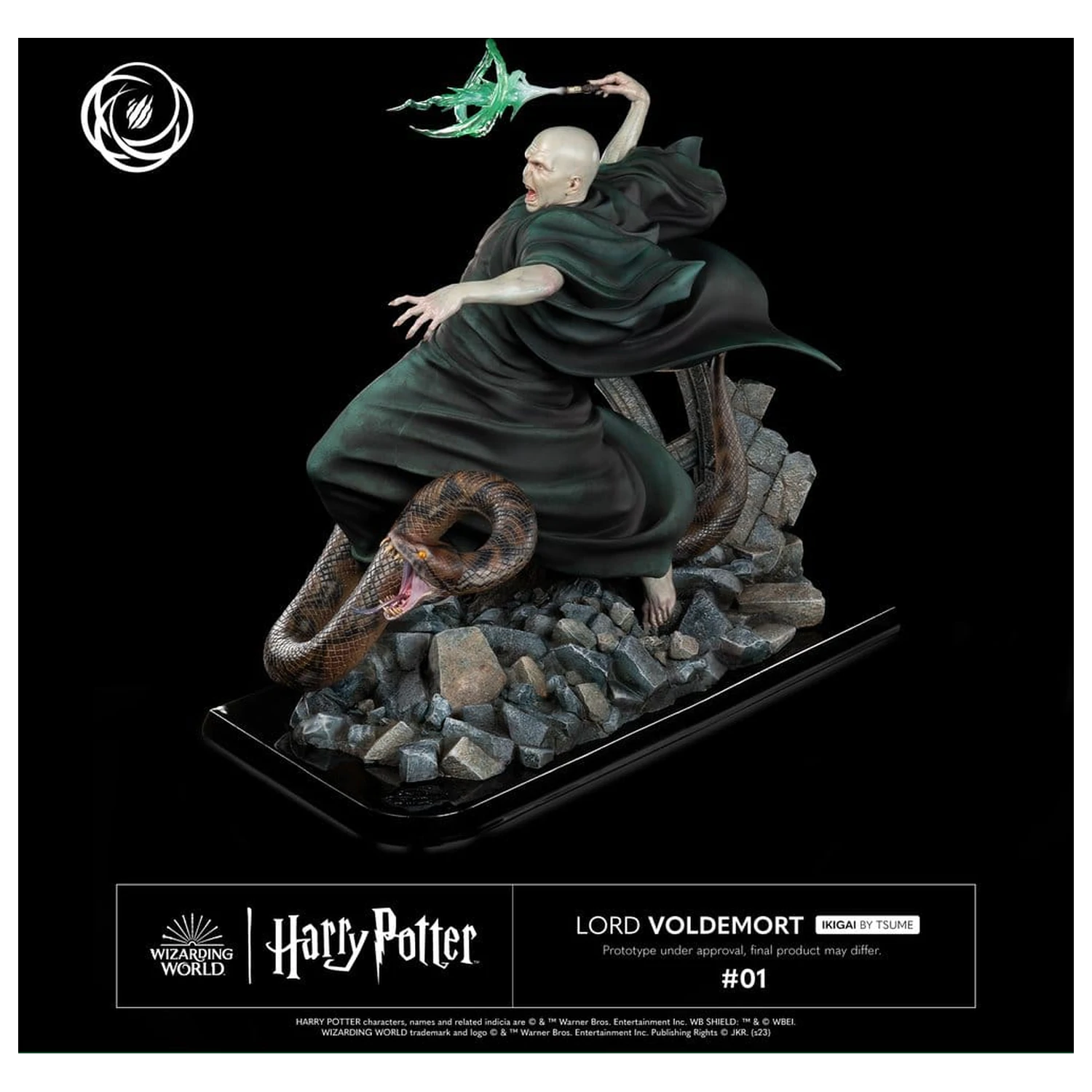 Harry Potter IKIGAI figura 1/6 Lord Voldemort 32 cm termékfotó