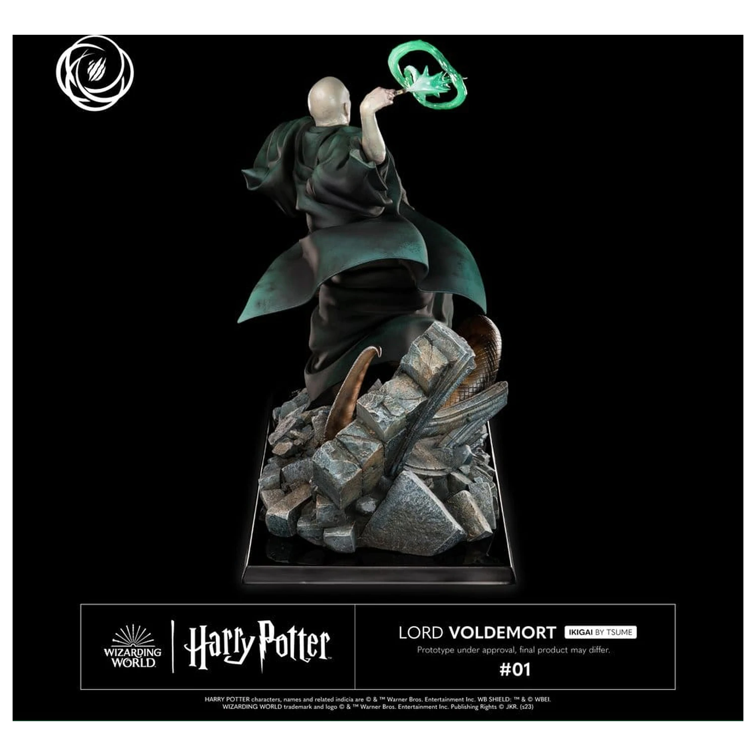 Harry Potter IKIGAI figura 1/6 Lord Voldemort 32 cm termékfotó