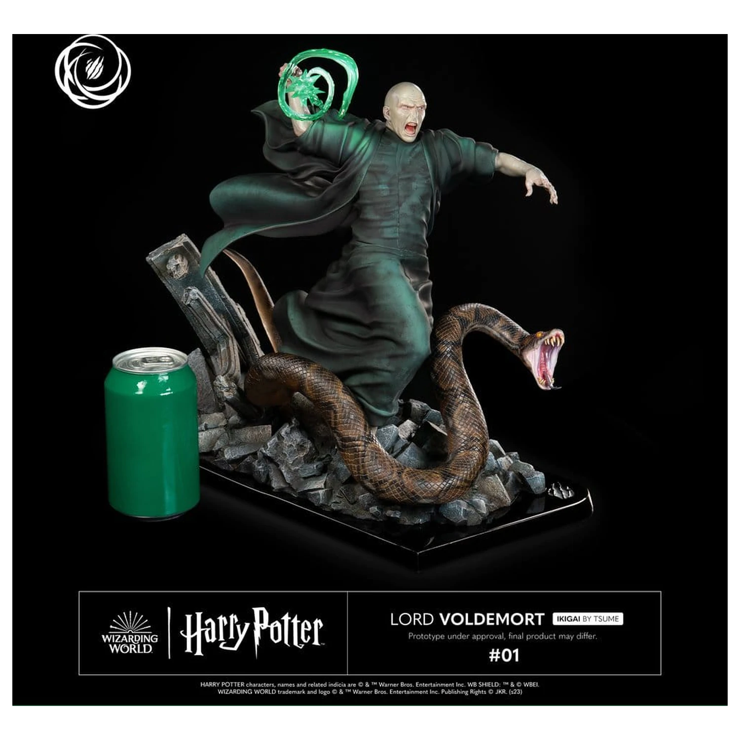 Harry Potter IKIGAI figura 1/6 Lord Voldemort 32 cm termékfotó