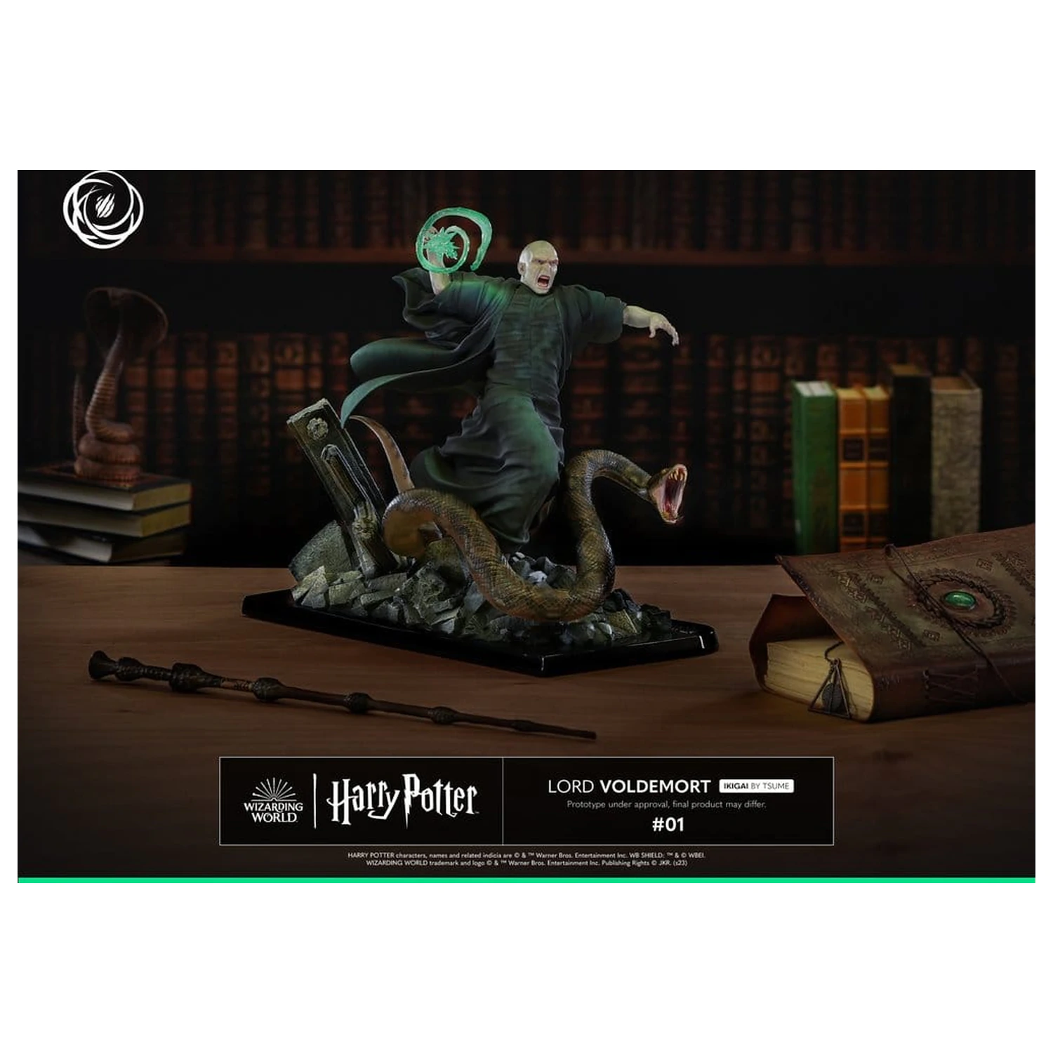 Harry Potter IKIGAI figura 1/6 Lord Voldemort 32 cm termékfotó