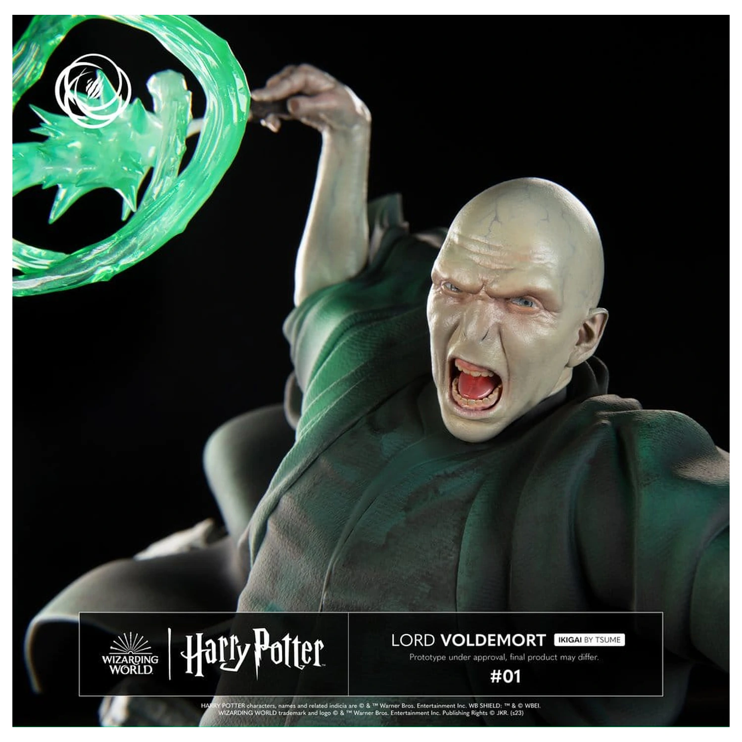 Harry Potter IKIGAI figura 1/6 Lord Voldemort 32 cm termékfotó