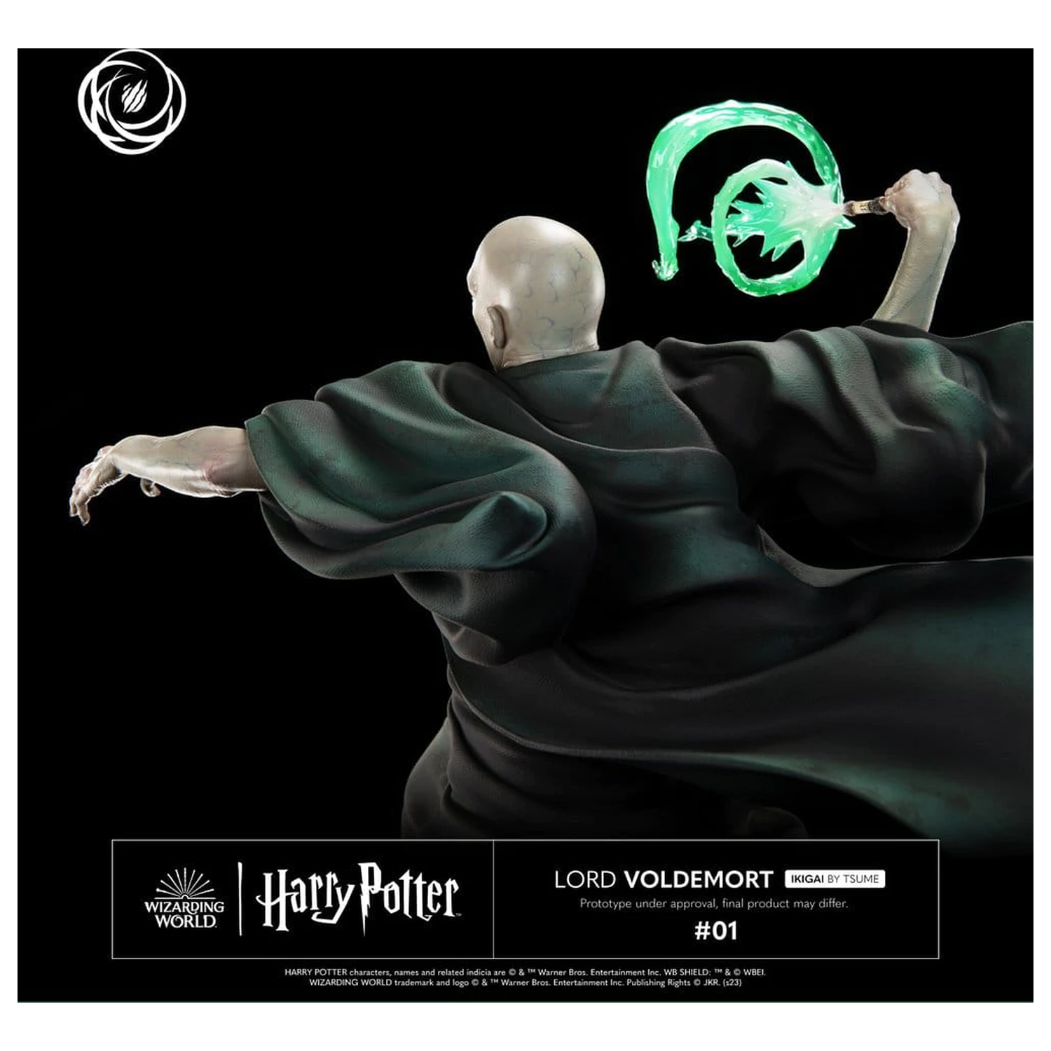 Harry Potter IKIGAI figura 1/6 Lord Voldemort 32 cm termékfotó