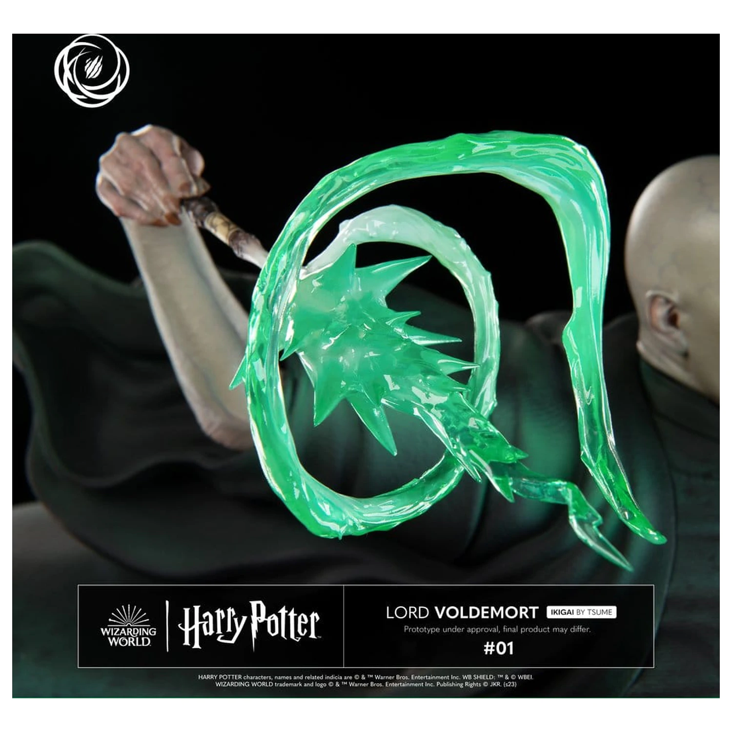 Harry Potter IKIGAI figura 1/6 Lord Voldemort 32 cm termékfotó