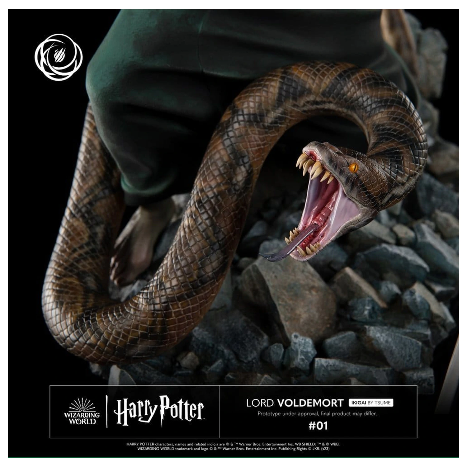Harry Potter IKIGAI figura 1/6 Lord Voldemort 32 cm termékfotó