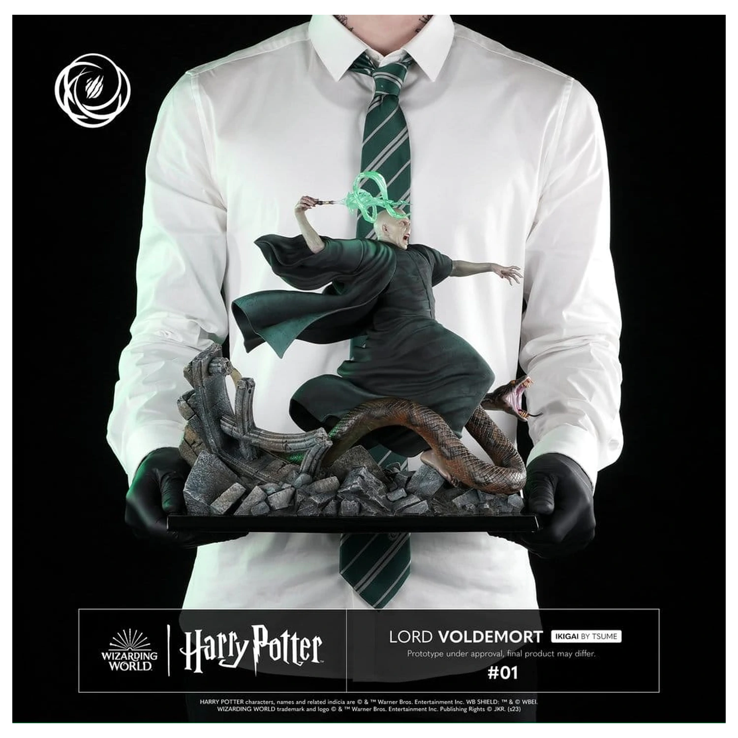 Harry Potter IKIGAI figura 1/6 Lord Voldemort 32 cm termékfotó