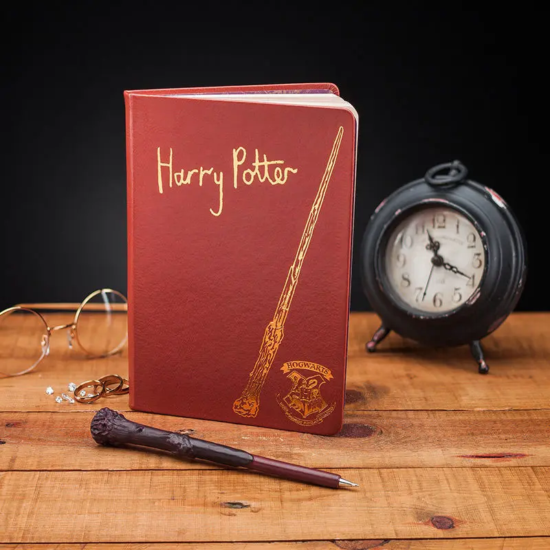 Harry Potter jegyzetfüzet és pálca toll termékfotó