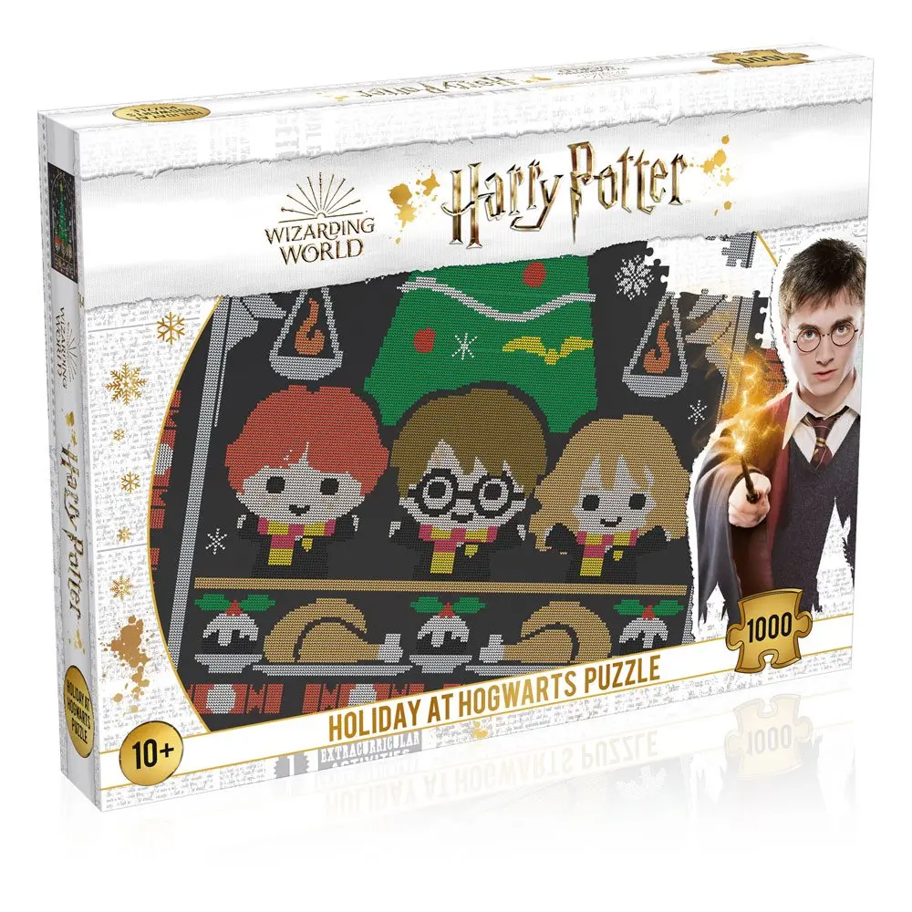 Harry Potter Jigsaw Puzzle Christmas Jumper 1  - Holiday at Hogwarts (1000 darab) termékfotó
