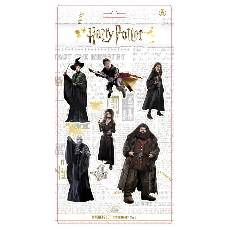 Harry Potter karakter mágnes szett termékfotó