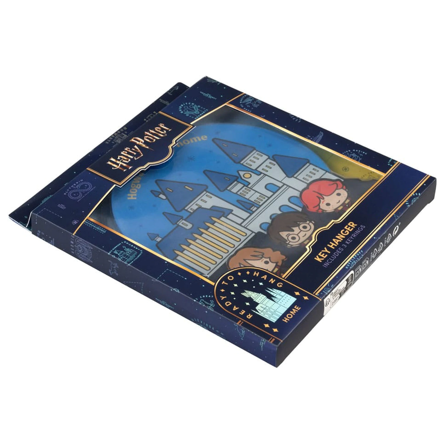 Harry Potter Key fali kulcstartó 3 db kulcstartóval termékfotó