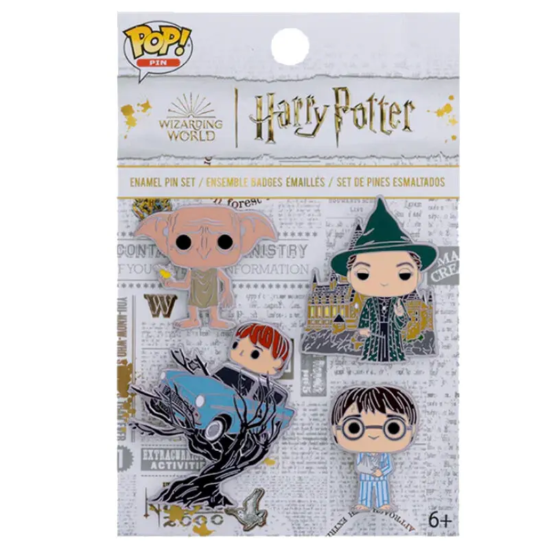 Funko Pop Harry Potter kitűző csomag termékfotó