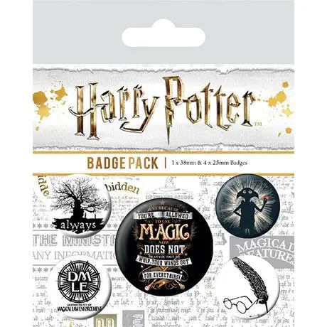 Harry Potter kitűző csomag termékfotó