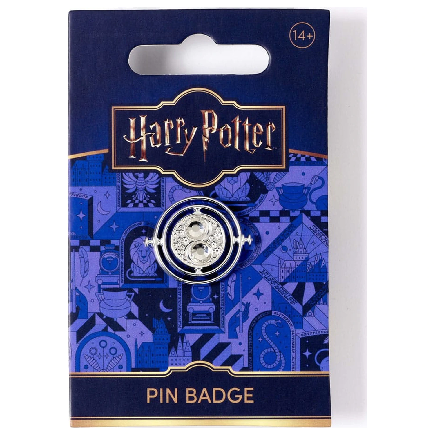 Harry Potter kitűző Time Turner (Silver Tone) termékfotó