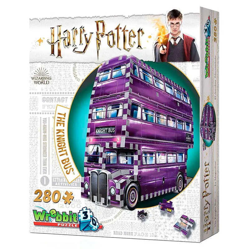 Harry Potter Knight Bus 3D puzzle termékfotó