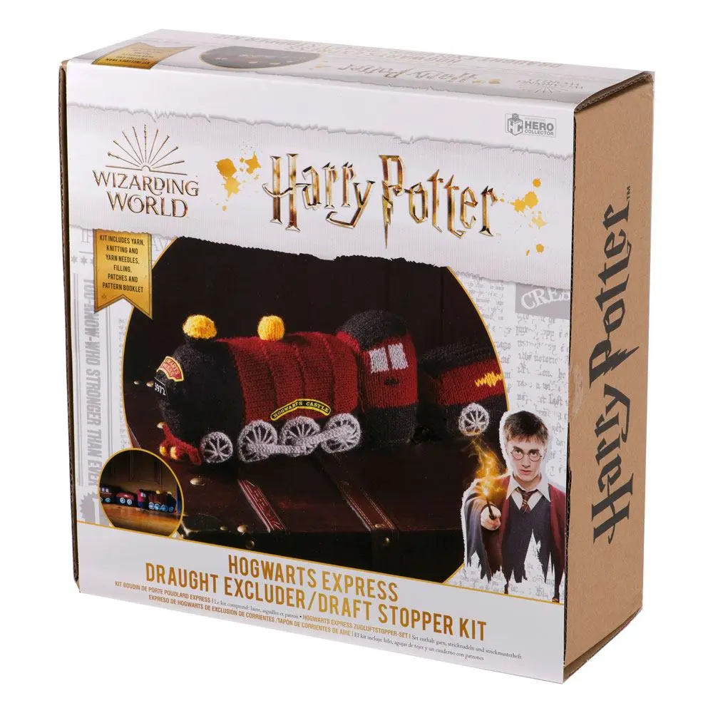 Harry Potter Knitting Kit Draught Stopper Hogwarts Express kötő készlet termékfotó