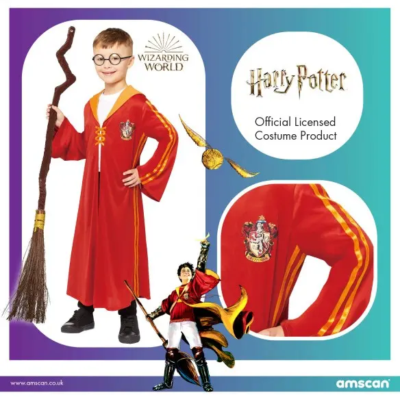 Harry Potter kviddics jelmez 6-8 év termékfotó