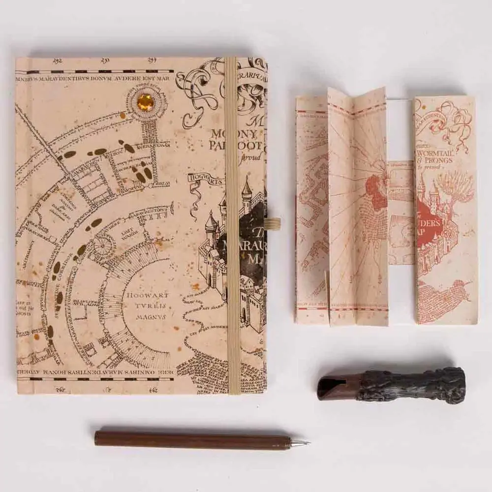 Harry Potter Marauder's Map írószer csomag termékfotó