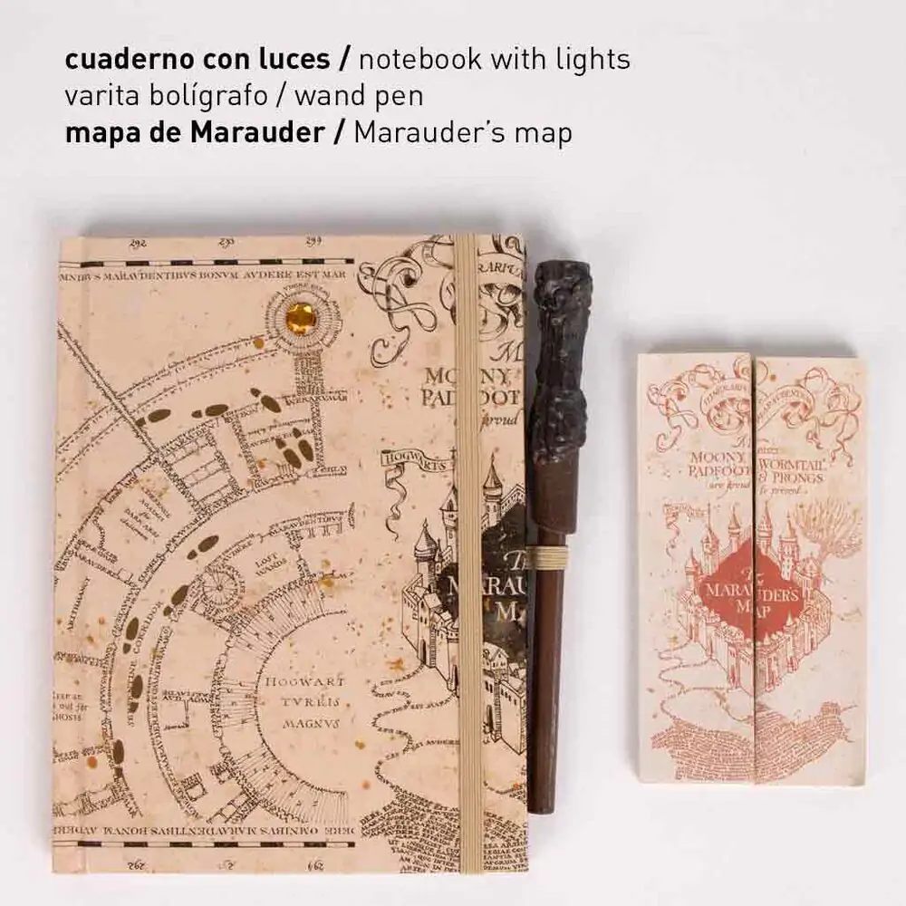 Harry Potter Marauder's Map írószer csomag termékfotó