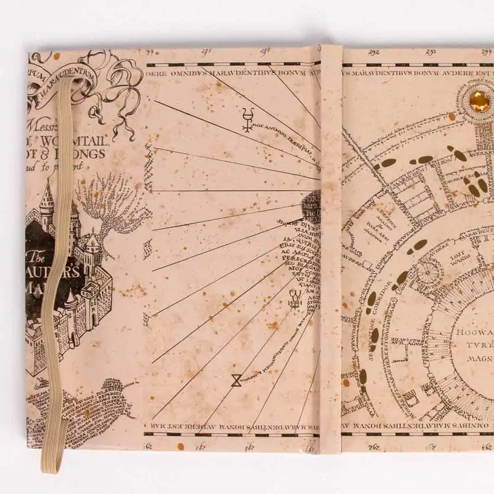 Harry Potter Marauder's Map írószer csomag termékfotó