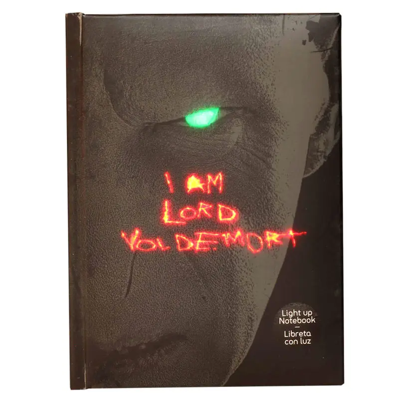Harry Potter Lord Voldemort jegyzetfüzet Fény effekttel termékfotó