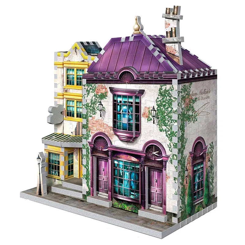 Harry Potter Madame Malkins &amp; Florean Fortecsue's Ice Cream shop 3D puzzle termékfotó