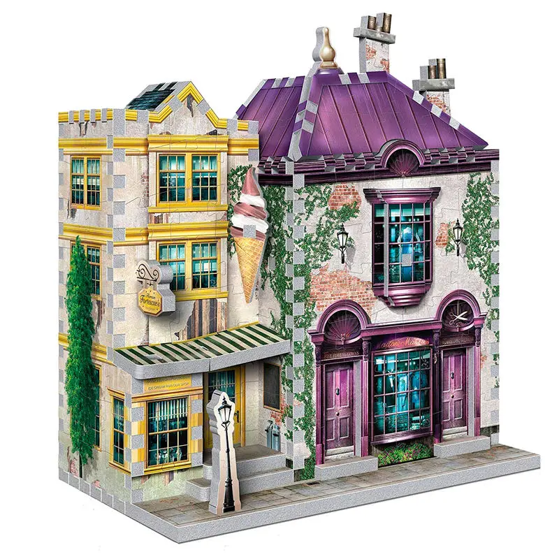 Harry Potter Madame Malkins &amp; Florean Fortecsue's Ice Cream shop 3D puzzle termékfotó