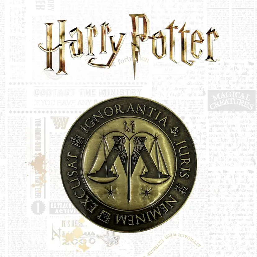 Harry Potter Mágiaügyi Minisztérium Medallion Limitált kiadás termékfotó