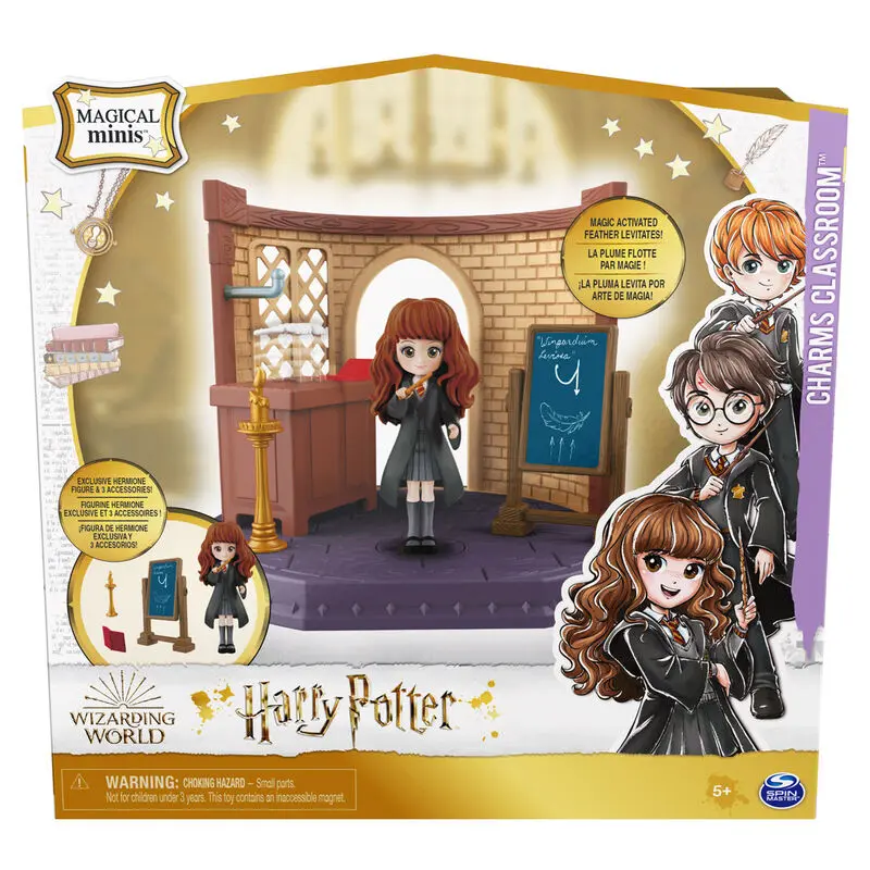 Harry Potter Magic Enchantments Classroom + Hermione figura 5cm termékfotó