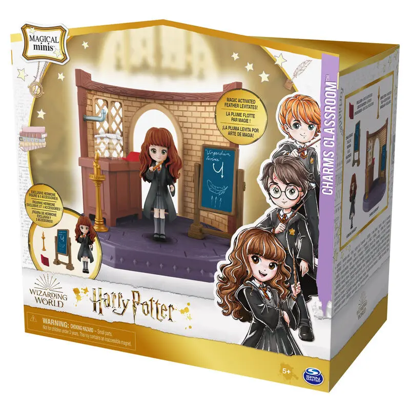 Harry Potter Magic Enchantments Classroom + Hermione figura 5cm termékfotó