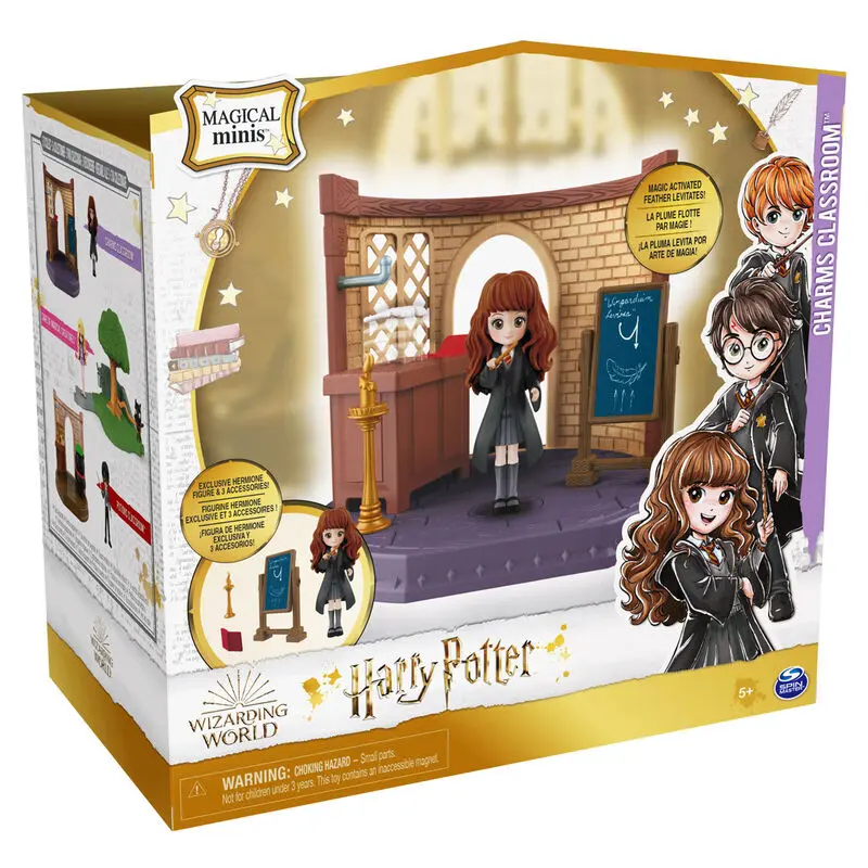 Harry Potter Magic Enchantments Classroom + Hermione figura 5cm termékfotó