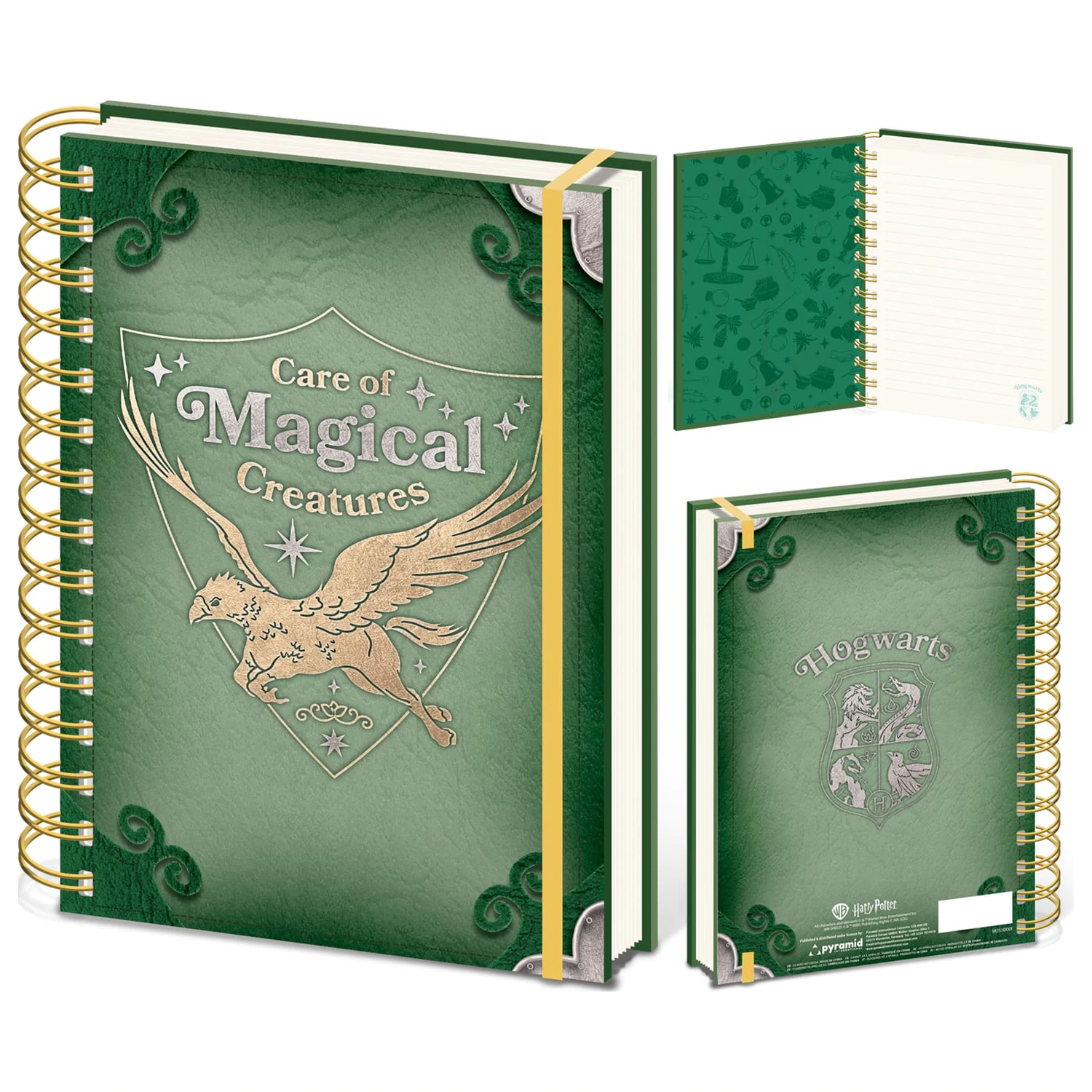 Harry Potter Magical Creatures A5 jegyzetfüzet termékfotó