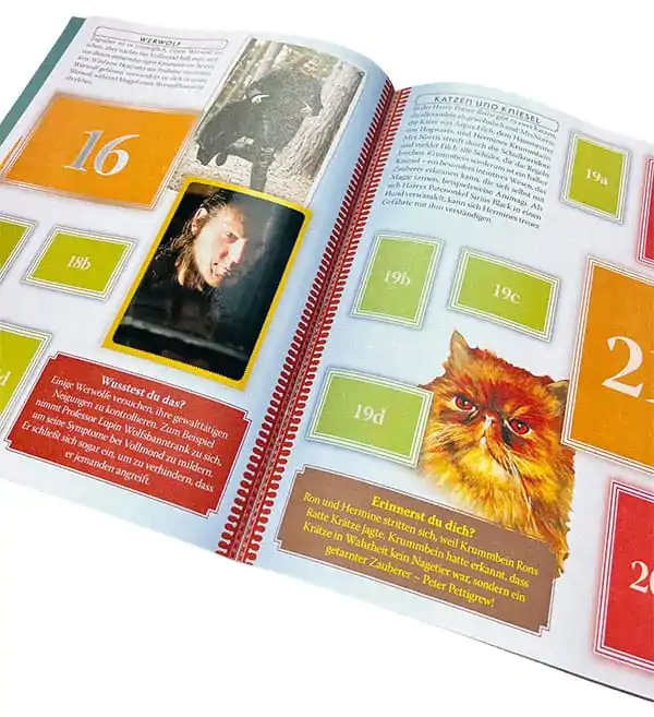 Harry Potter - Magical Creatures német nyelvű matrica album termékfotó